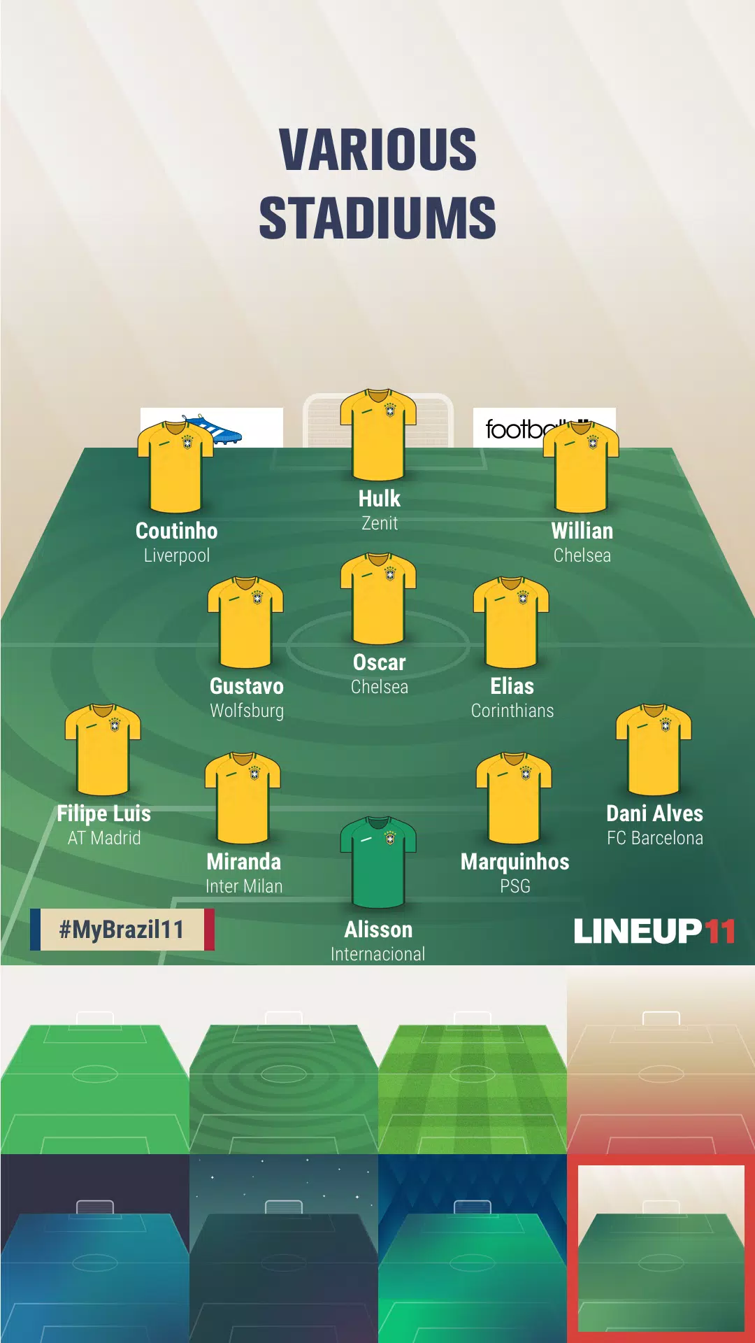 LINEUP11 Schermafbeelding 4