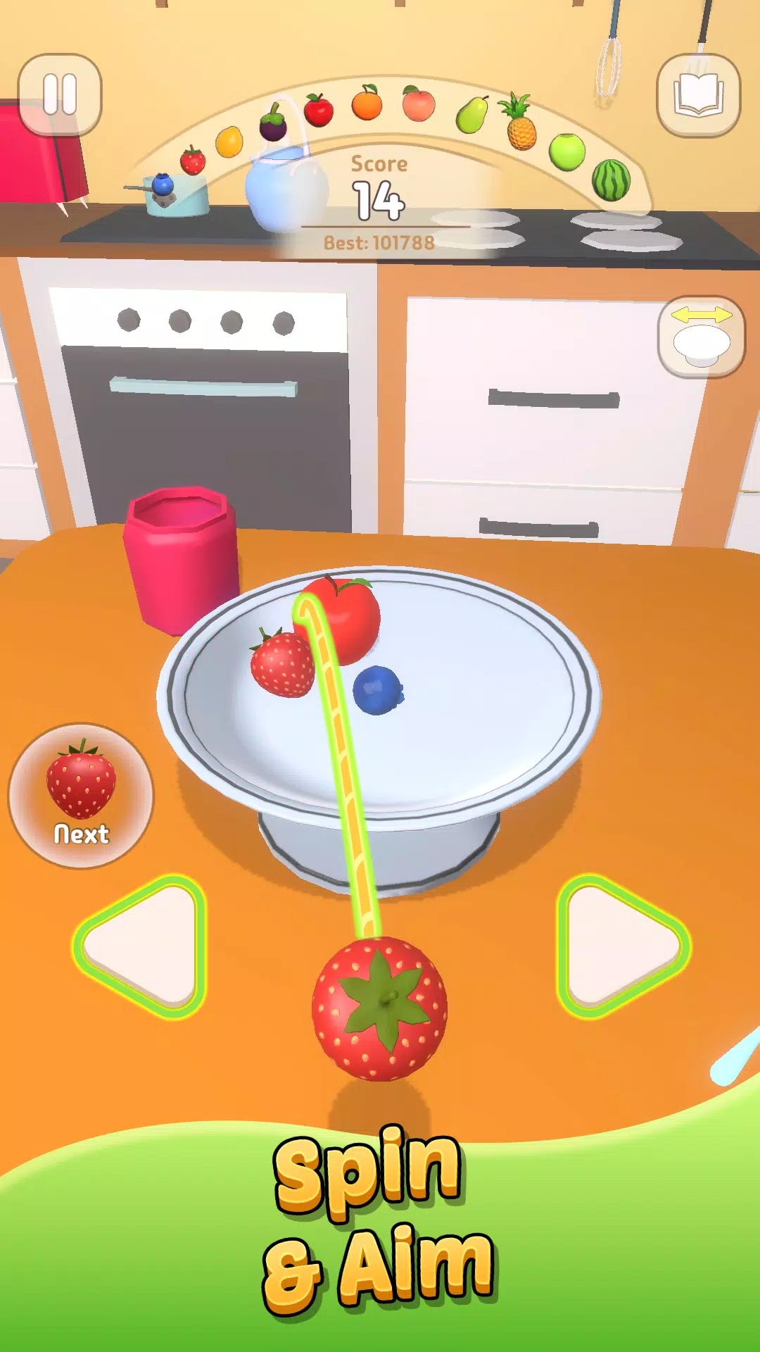Toss and Merge: Fruit Mount Captura de pantalla 1