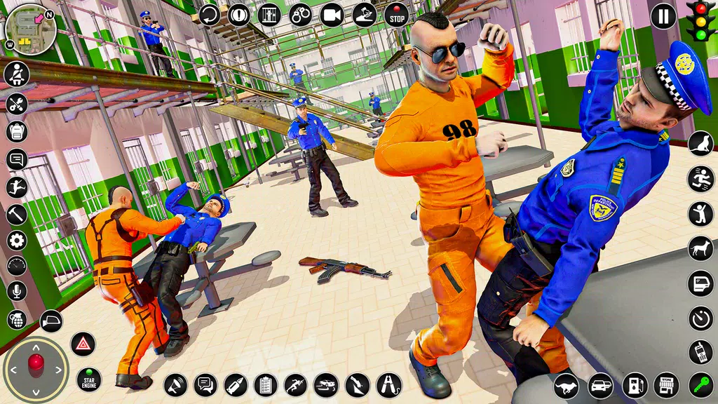 US Police Prison Escape Games應用截圖第3張