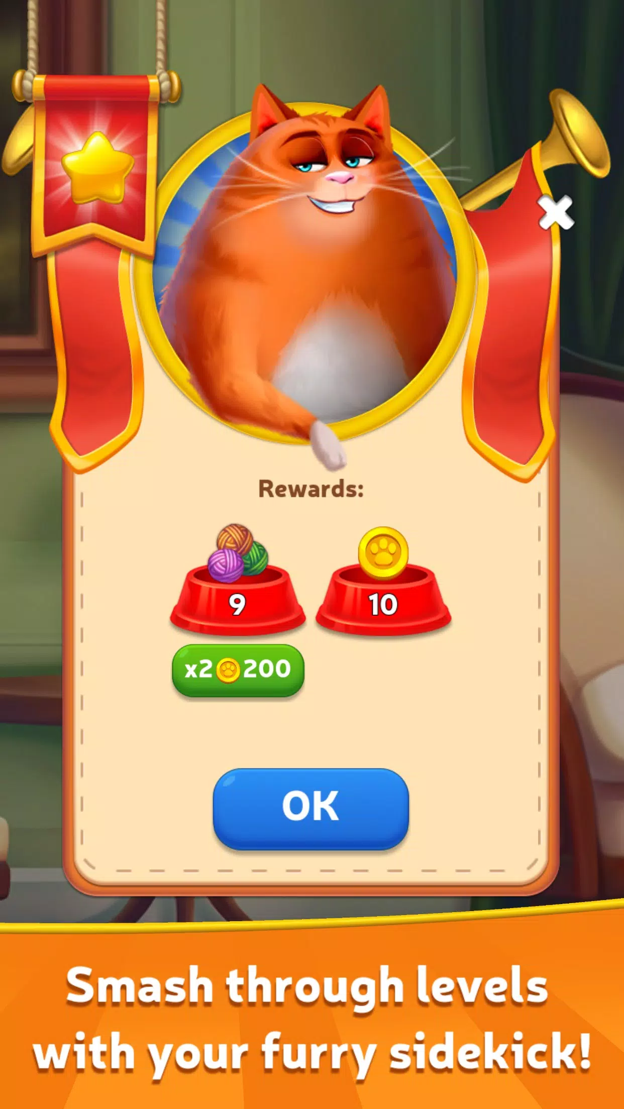 Kitty Scramble: Word Game应用截图第2张