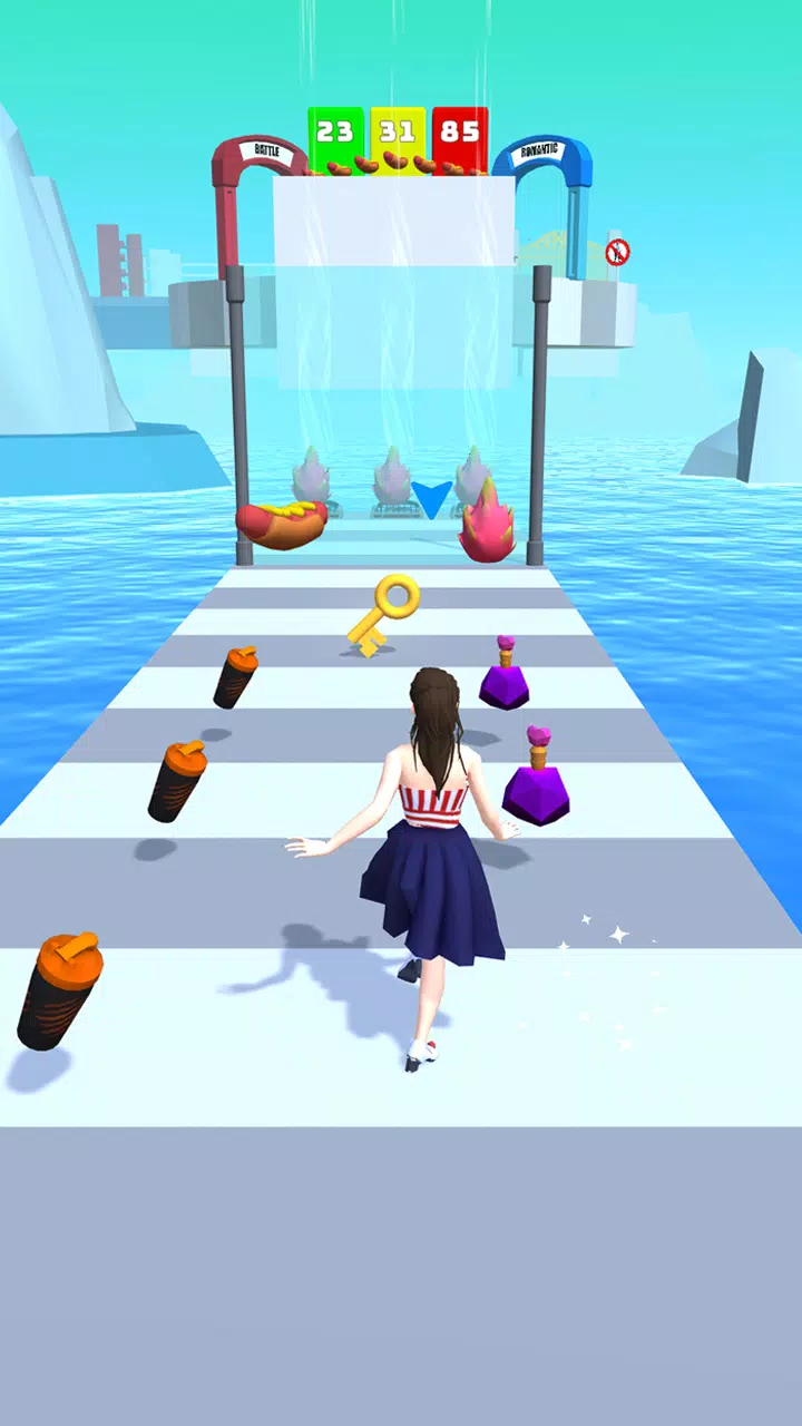 Girl Runner 3D Capture d'écran 1