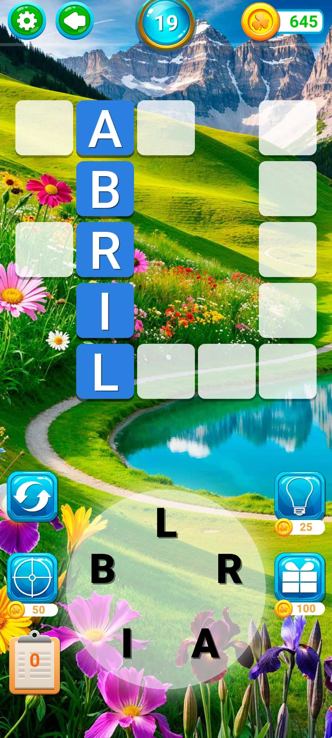 Word Puzzle Trip Captura de pantalla 1