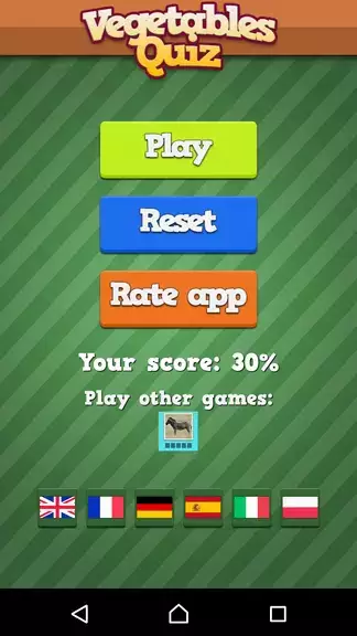 Vegetables Quiz スクリーンショット 3