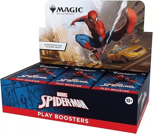 Упаковки бустеров Marvel's Spider-Man MTG снова в наличии на Amazon.