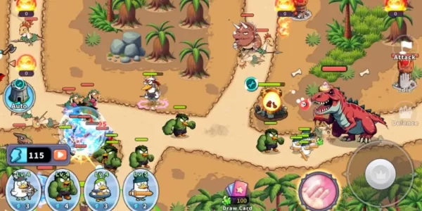 Was liefert die Ente für skurriles RTS-Spielvergnügen auf Mobilgeräten?