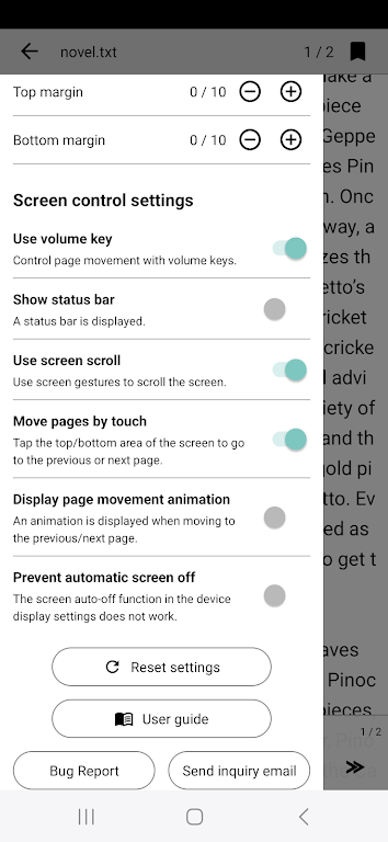 Readbook - Text Viewer ภาพหน้าจอ 3