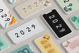 Flip clock & floating widget ภาพหน้าจอ 1