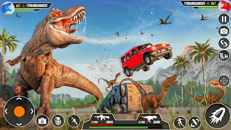 Real Dino Hunting 3D shooting ภาพหน้าจอ 3