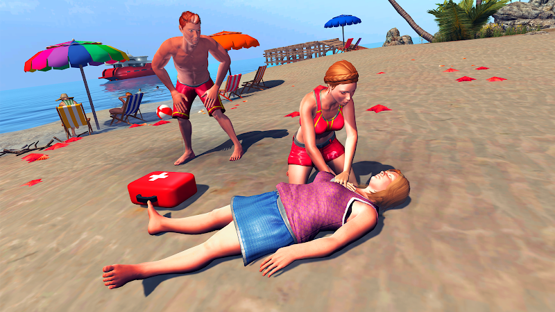 Beach Rescue : Lifeguard Squad スクリーンショット 2