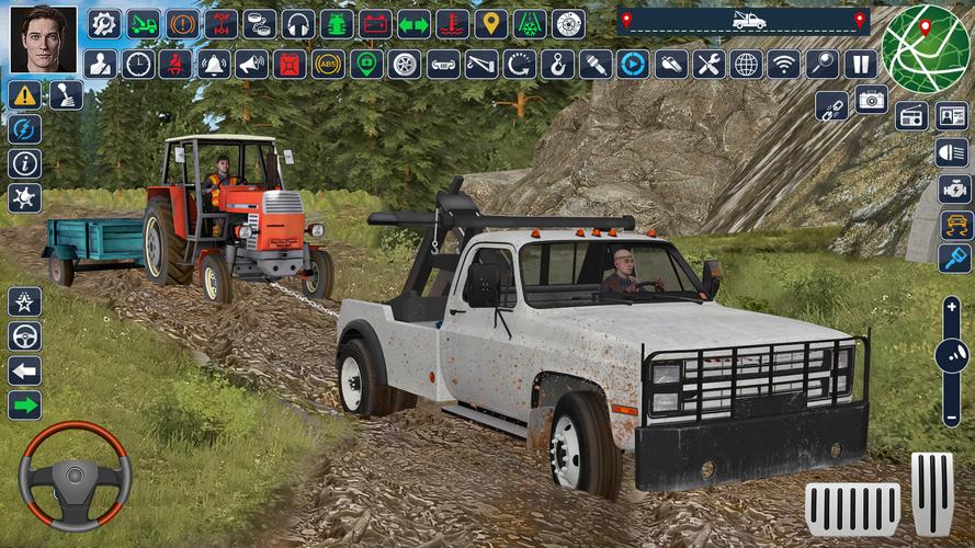 Tow Truck Driving: Truck Games Schermafbeelding 1