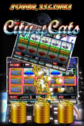 SUPER 25LINES CITY OF CATS Tangkapan skrin 3