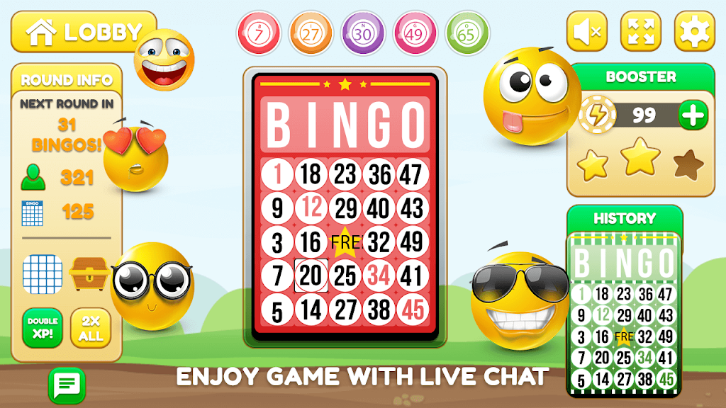 Bingo King-Free Bingo Games-Bingo Party-Bingo 스크린샷 3