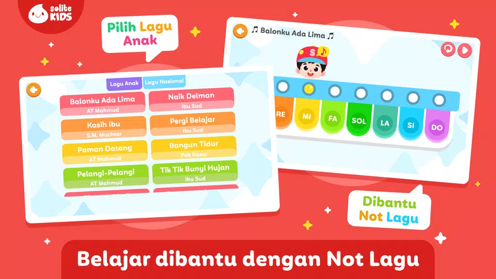 Belajar Piano + Lagu Indonesia Captura de pantalla 3