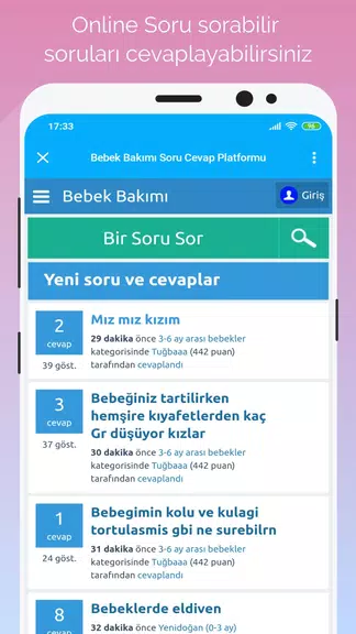 Gün Gün Bebek Bakımı, Takibi ภาพหน้าจอ 1
