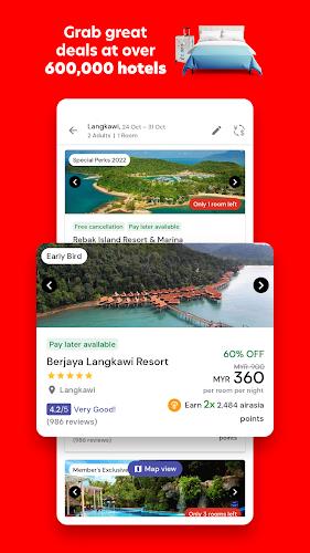 AirAsia MOVE: Flights & Hotels Tangkapan skrin 2