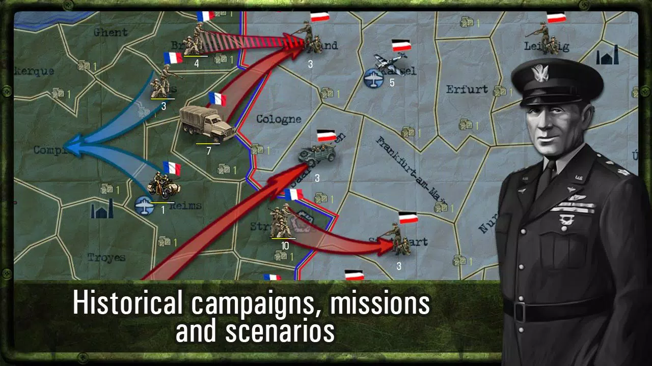 Strategy & Tactics: WW2 Schermafbeelding 2