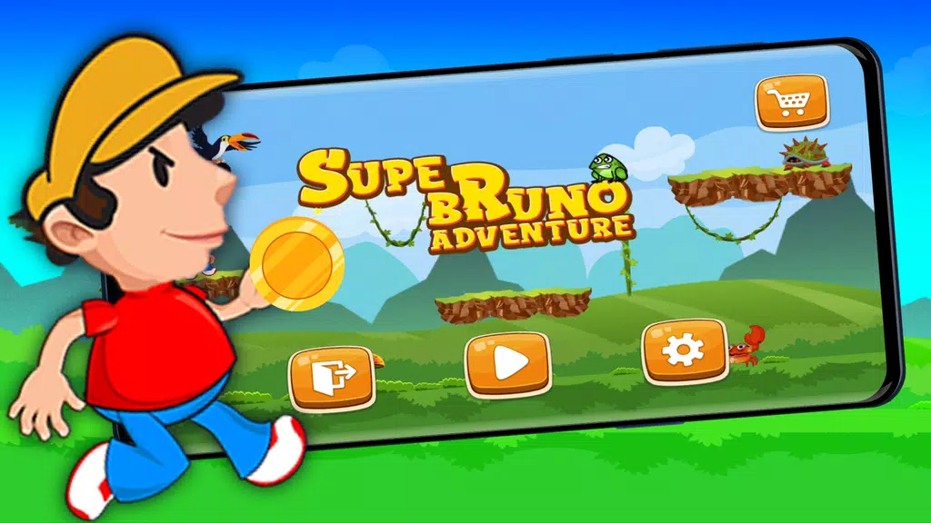 Super Bruno Adventures Captura de pantalla 1