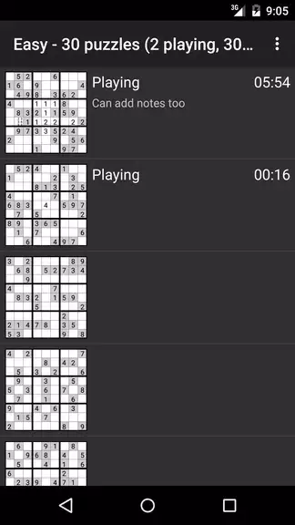 Open Sudoku スクリーンショット 2