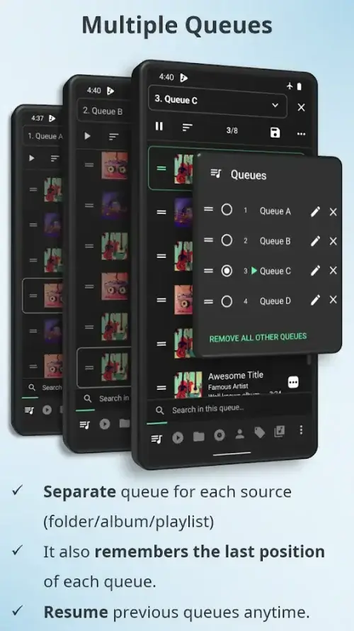 Musicolet Music Player应用截图第2张