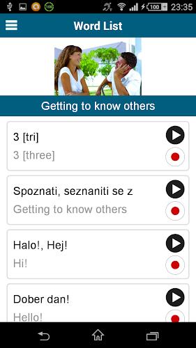 Learn Slovenian - 50 languages Screenshot 3