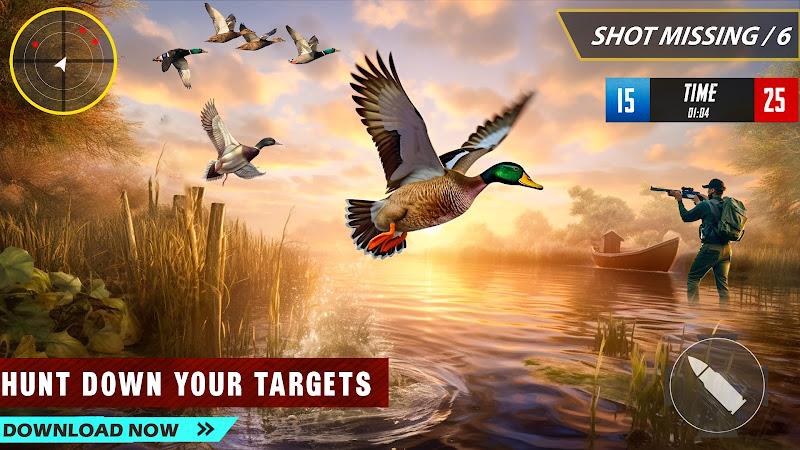 Duck Hunting 3d: Birds Shooter Zrzut ekranu 4