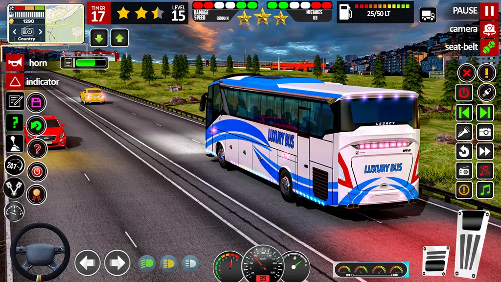 Bus Simulator Travel Bus Games Schermafbeelding 2