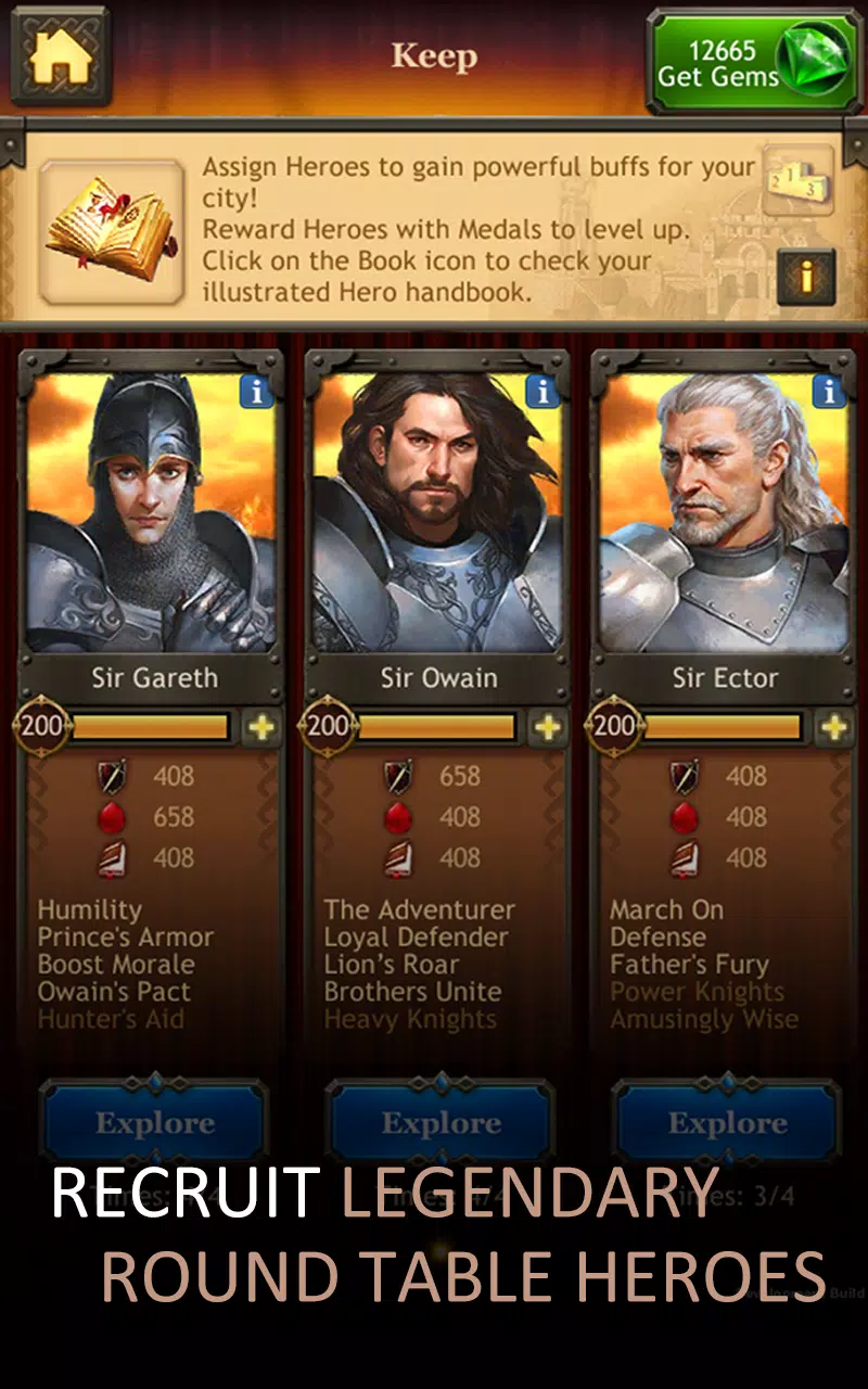 Kingdoms of Camelot: Battle Captura de pantalla 3