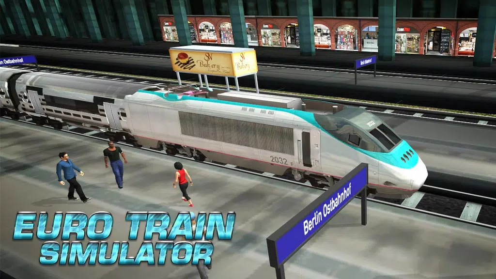 Euro Bullet Train Simulator Screenshot 1