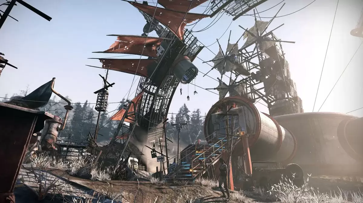 The Crater in Fallout 76, showing Minerva's possible location