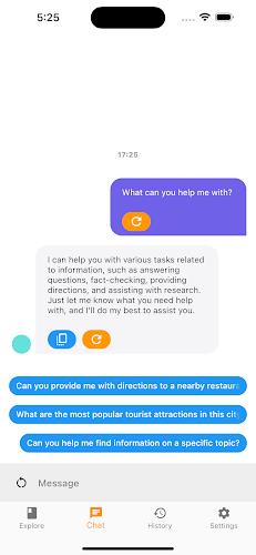 Chatty – AI assistant Captura de pantalla 1