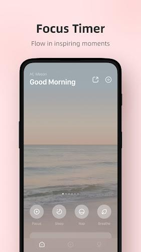 潮汐 ‐ 睡眠音声、フォーカスタイマー、平穏な呼吸、瞑想 スクリーンショット 1