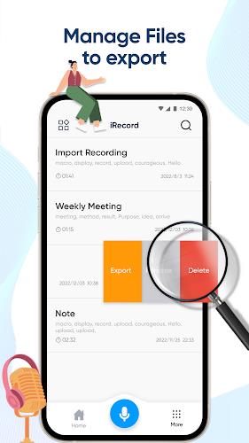 iRecord: Transcribe Voice Note Schermafbeelding 4