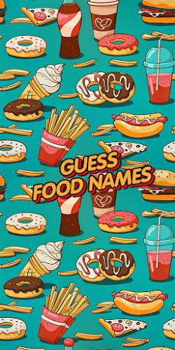 Guess food games Capture d'écran 1