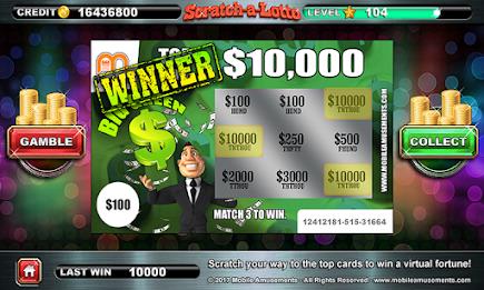 Scratch-a-Lotto Scratch Cards Screenshot 1