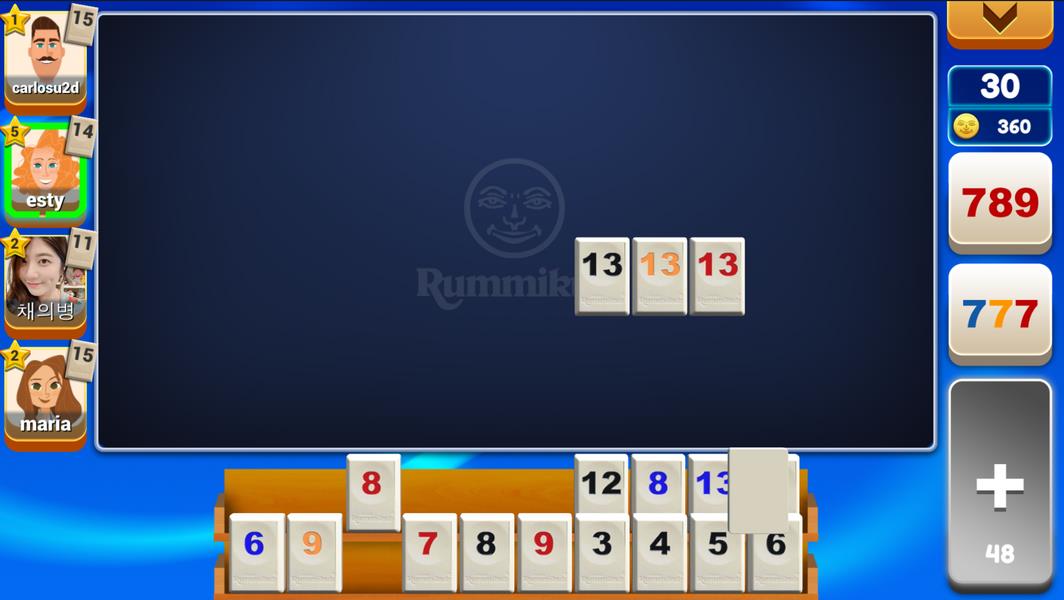 Rummikub 스크린샷 2