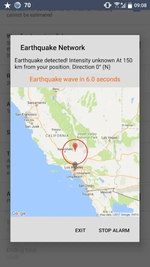 Earthquake Network PRO ภาพหน้าจอ 1