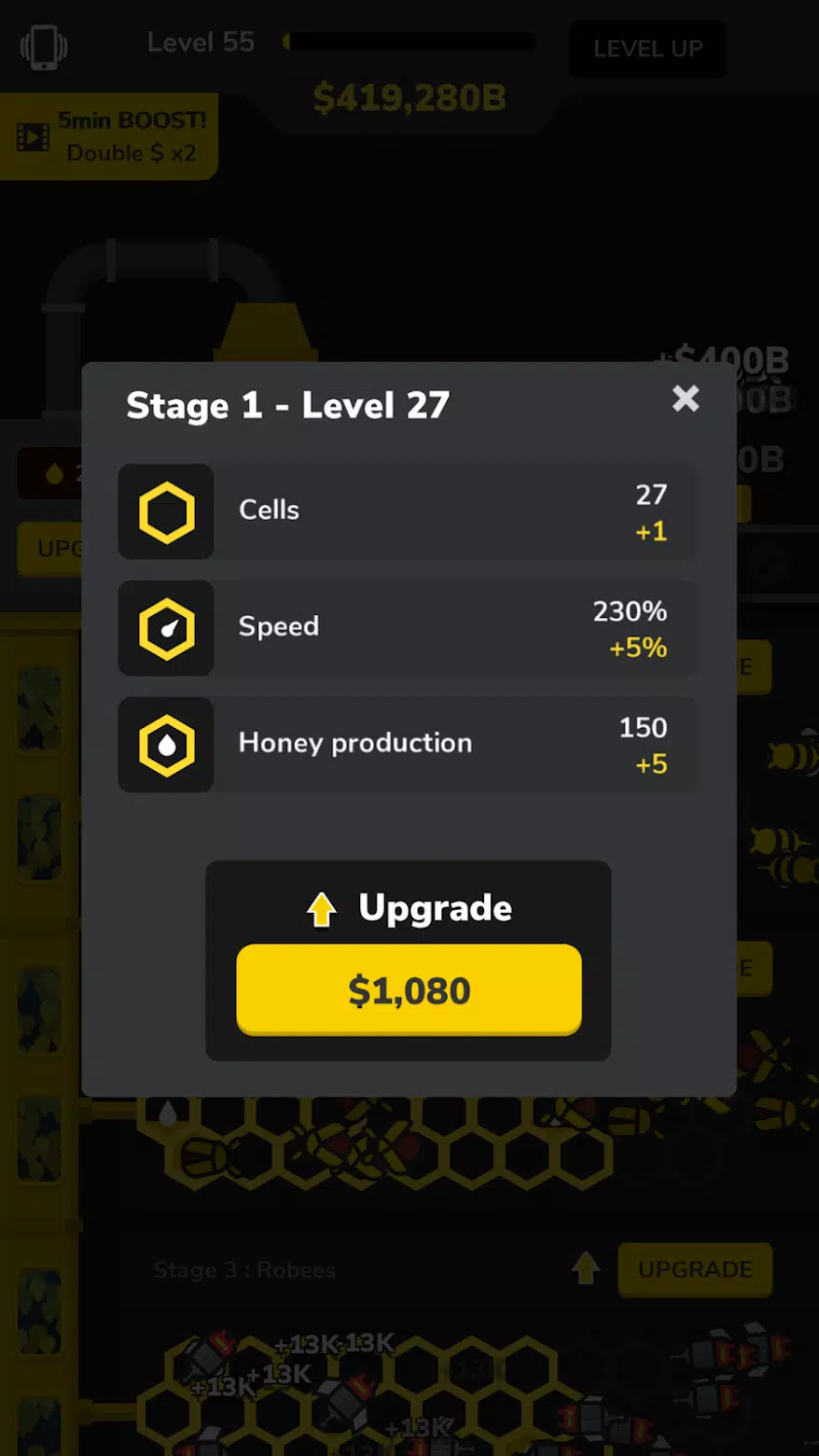 Idle Bee Factory Tycoon 스크린샷 2