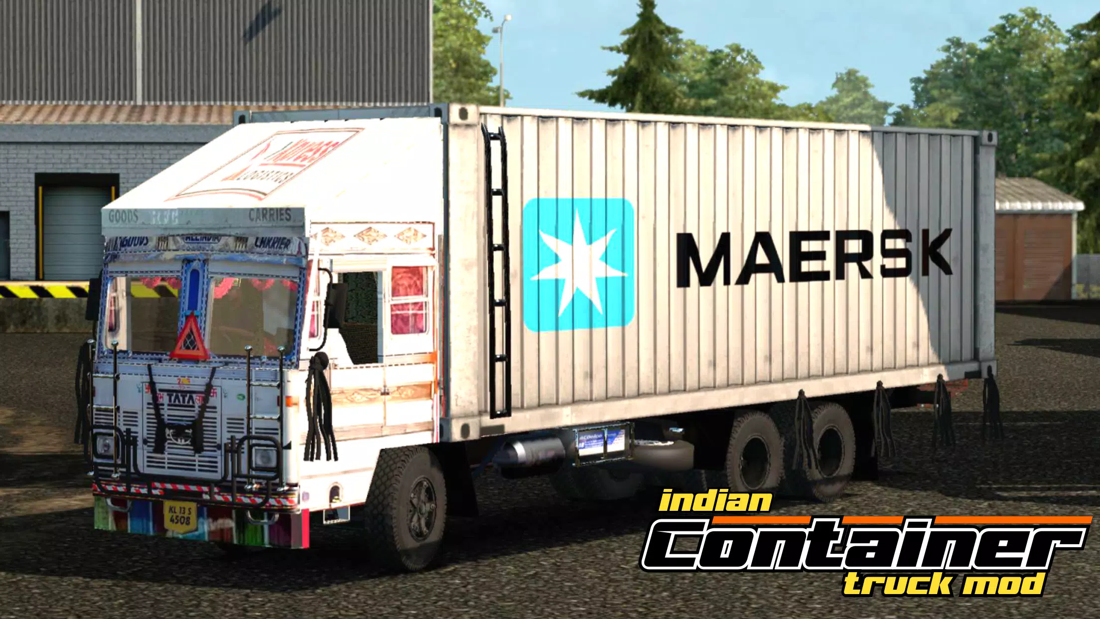 Indian Container Truck Mod Screenshot 1