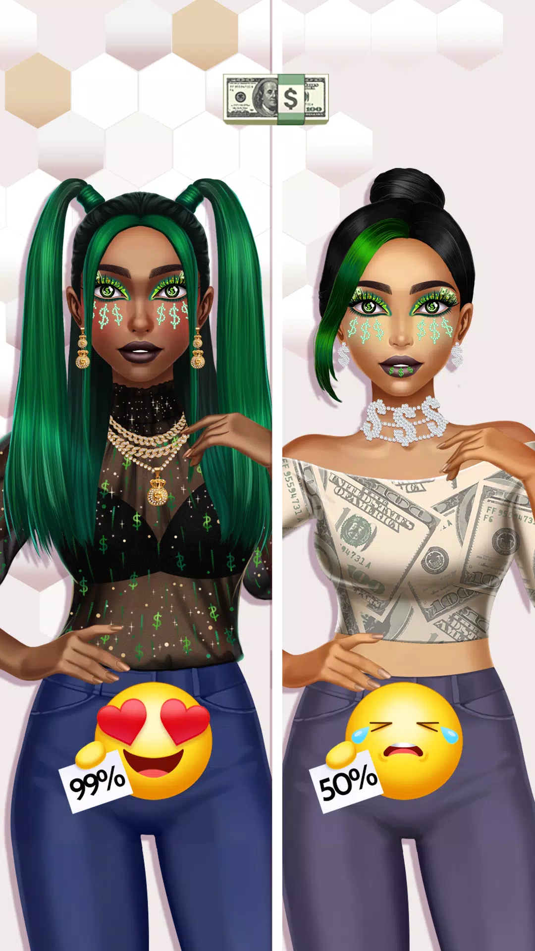 Emoji Makeup Game Capture d'écran 3