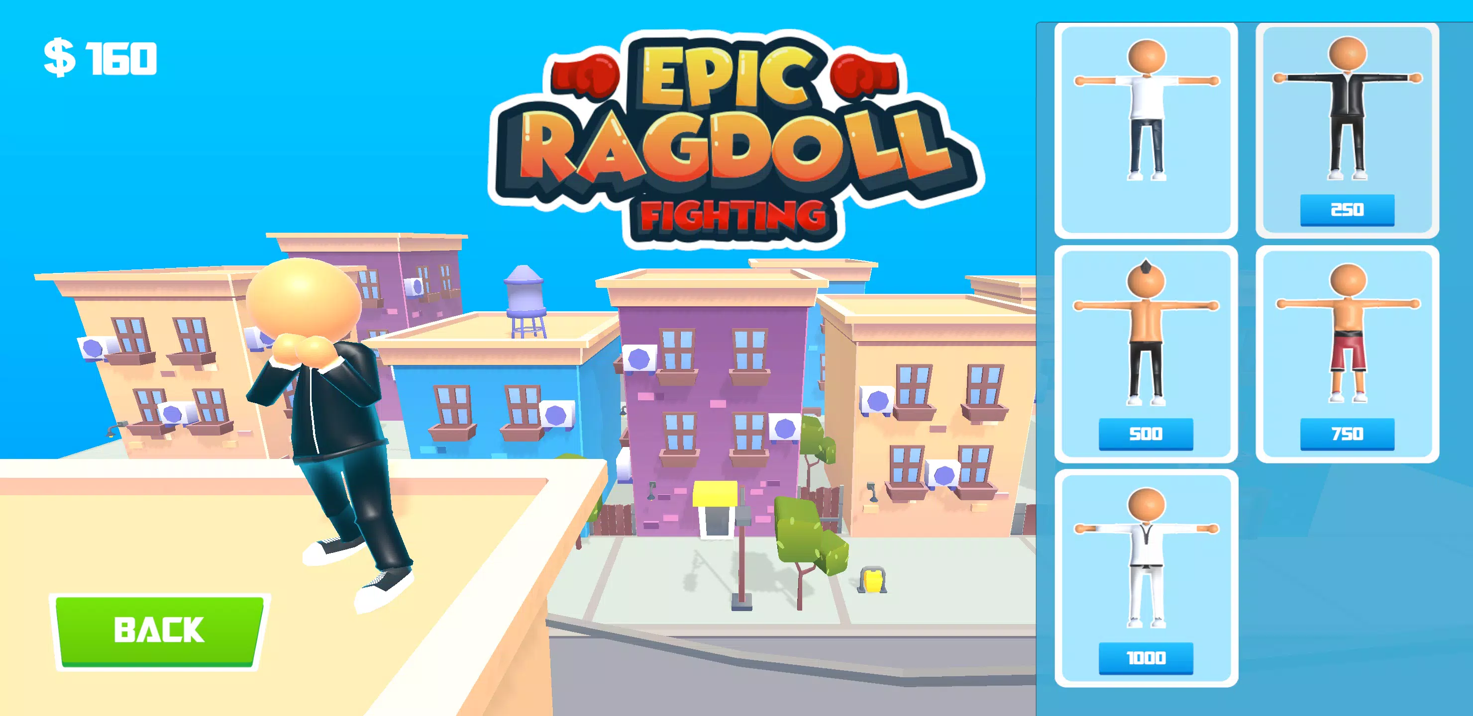 Epic Ragdoll Fighting 스크린샷 1