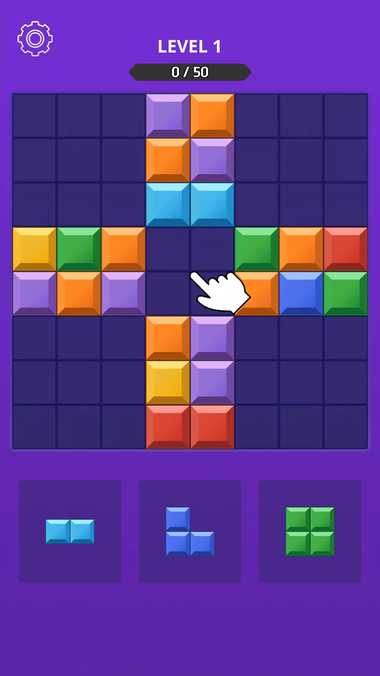 Block Blast Puzzle Schermafbeelding 1