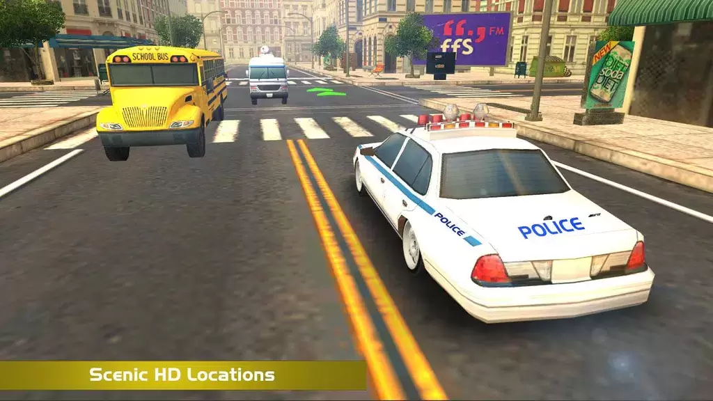 Police Car Sim Ảnh chụp màn hình 4