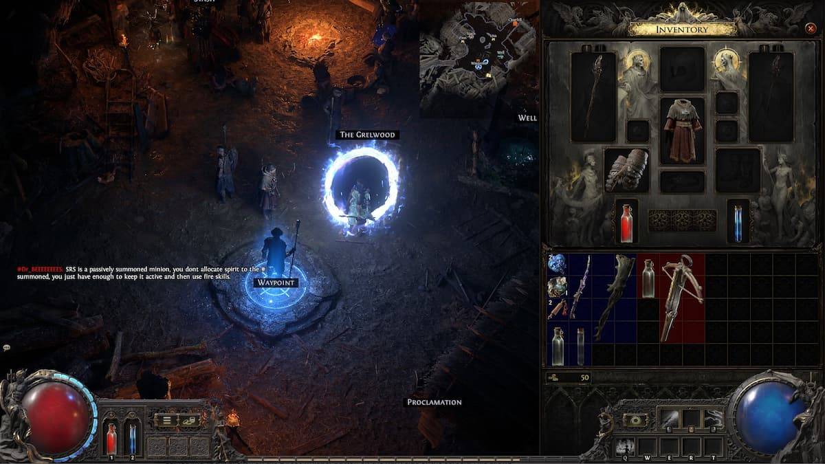 Mercado comercial do Path of Exile 2 explicado