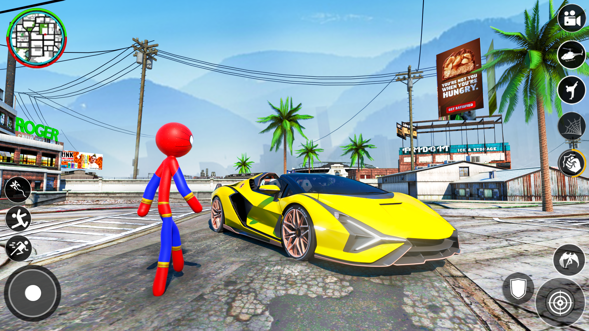 Spider Hero Man Game-Superhero Скриншот 3