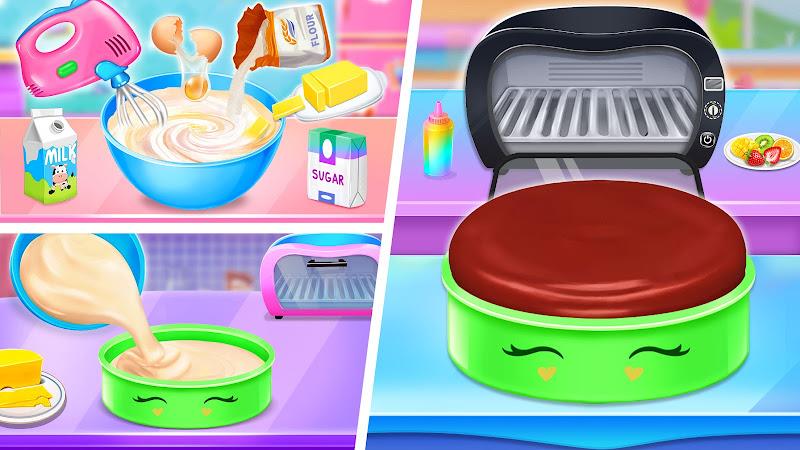 Ice cream Cake Maker Cake Game Zrzut ekranu 2