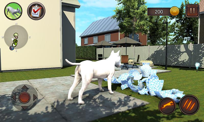 Bull Terier Dog Simulator Ảnh chụp màn hình 3