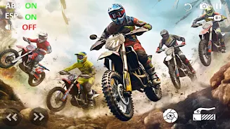 Motocross Beach Bike Games 3D স্ক্রিনশট 1