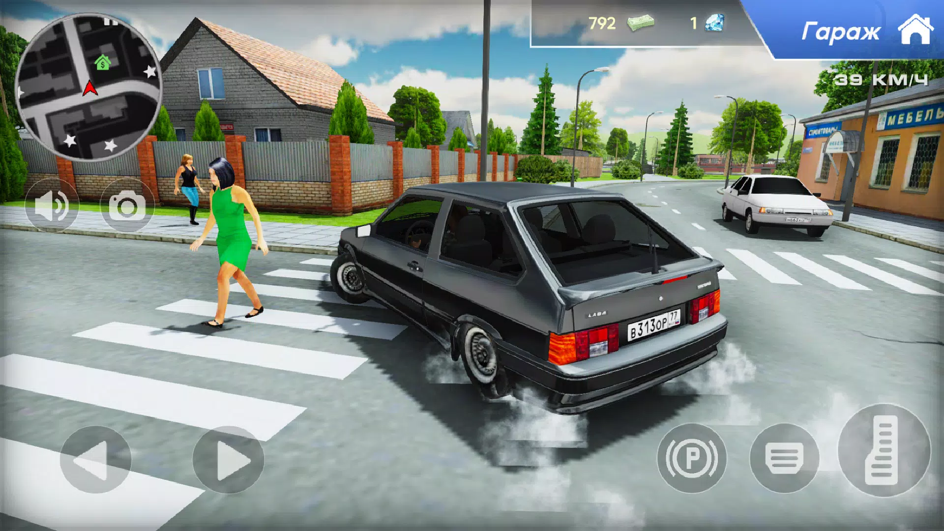Lada 2113 Russian City Driving 스크린샷 3