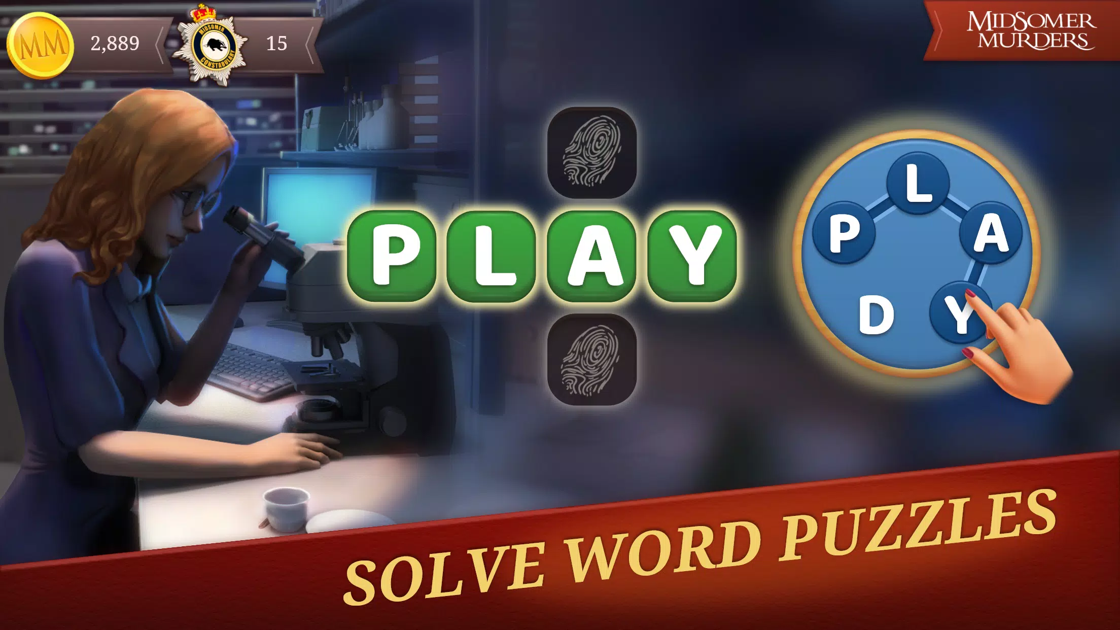 Midsomer Murders: Word Puzzles Captura de tela 2