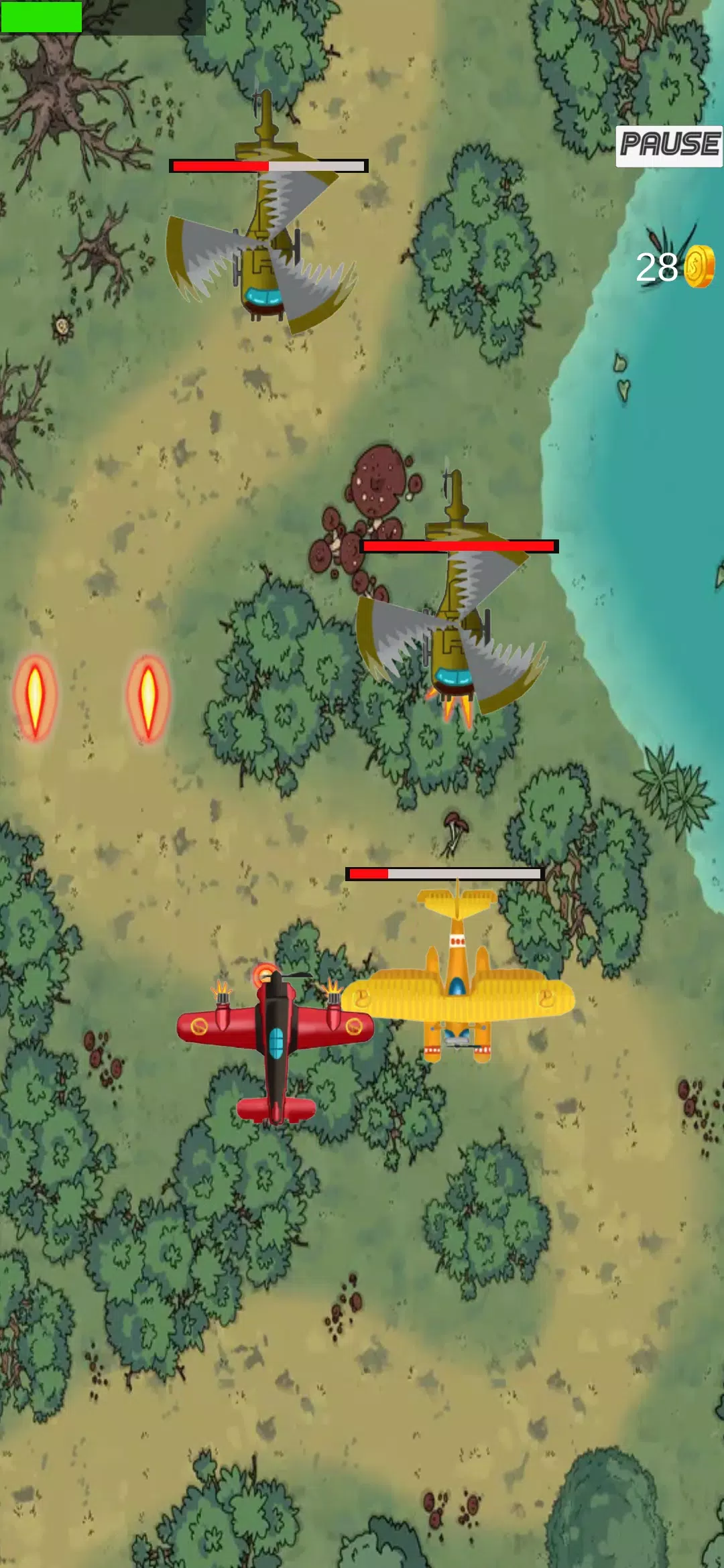 Jet Fighting - Sky Flying Screenshot 2